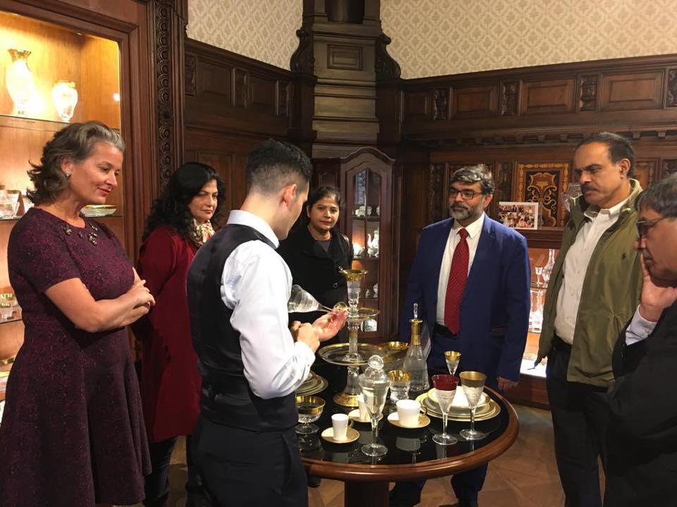 Návštěva Indické delegace v Praze - příprava výstavy INDIA 2019 / České umění skla